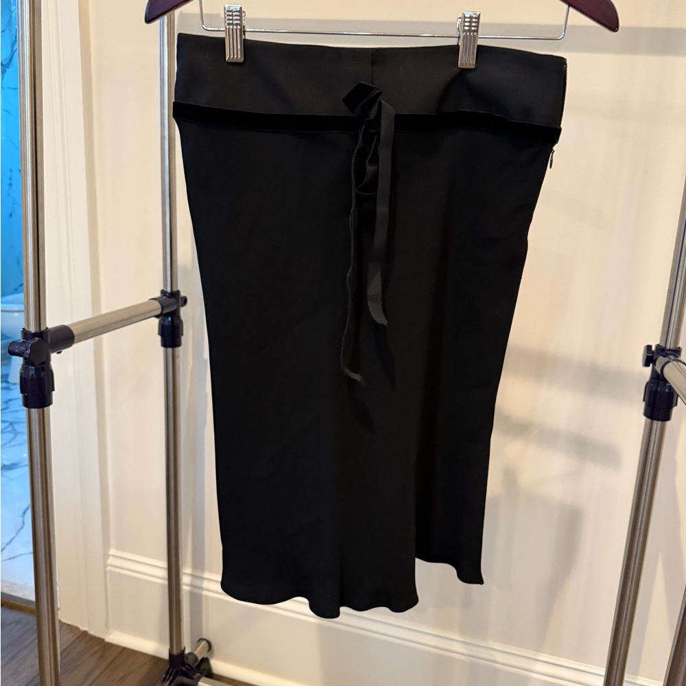 Dior Black Pencil Skirt